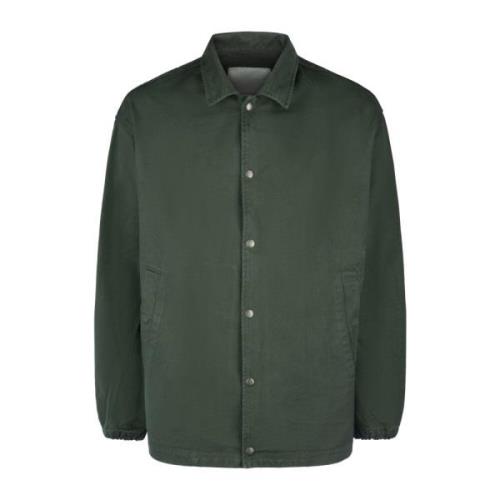 Denim Shirts Emporio Armani , Green , Heren