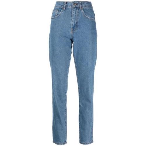 Straight Jeans Twinset , Blue , Dames