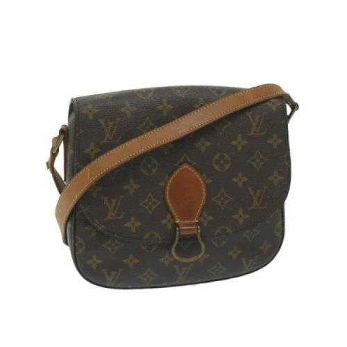 Pre-owned Canvas louis-vuitton-bags Louis Vuitton Vintage , Brown , Da...