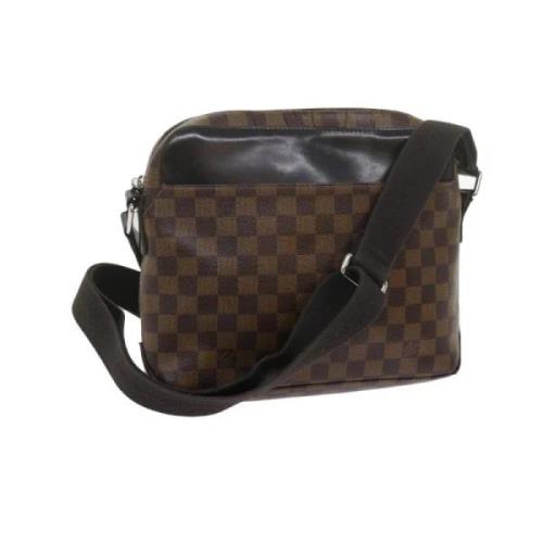 Pre-owned Canvas louis-vuitton-bags Louis Vuitton Vintage , Brown , Da...