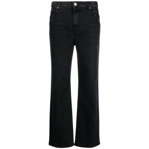 Straight Jeans Pinko , Black , Dames
