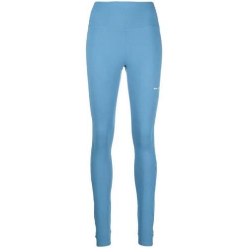 Blauwe Leggings voor Vrouwen Ralph Lauren , Blue , Dames