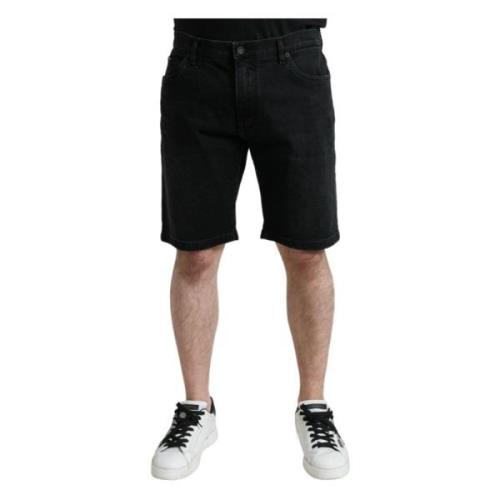 Casual Shorts Dolce & Gabbana , Black , Heren