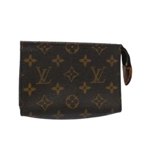 Pre-owned Canvas louis-vuitton-bags Louis Vuitton Vintage , Brown , Da...