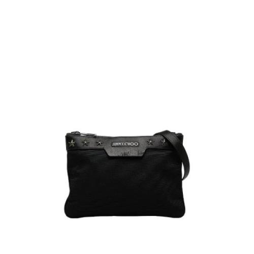Pre-owned Fabric shoulder-bags Jimmy Choo Pre-owned , Black , Dames