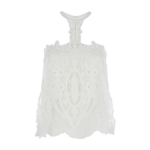 Witte Vannel-Gd Shirt Isabel Marant , White , Dames