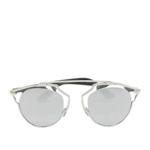 Pre-owned Acetate sunglasses Dior Vintage , Gray , Dames