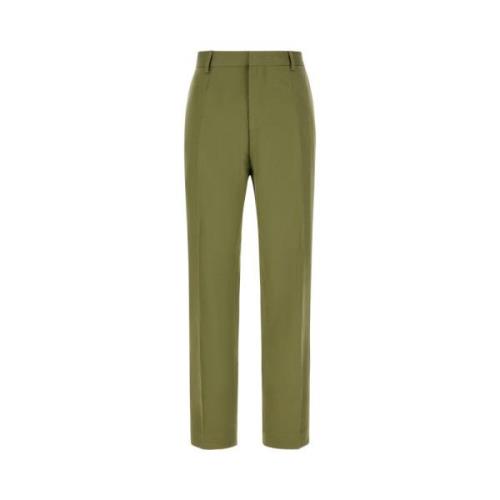 Straight Trousers Calvin Klein , Green , Dames