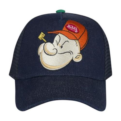 Caps VON Dutch , Blue , Unisex