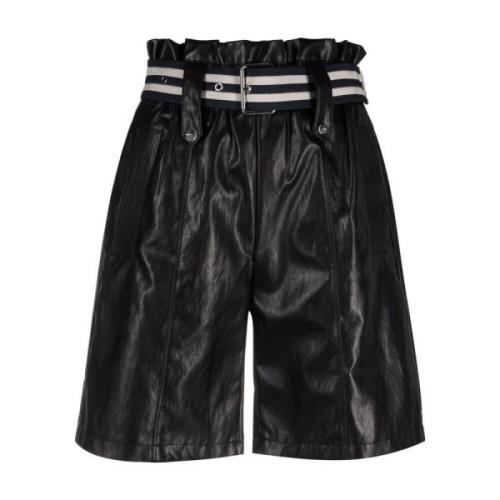 Zwarte Casual Shorts Pinko , Black , Dames