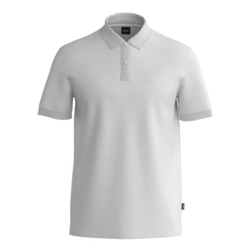 Witte Polo T-shirts en Polos Hugo Boss , White , Heren