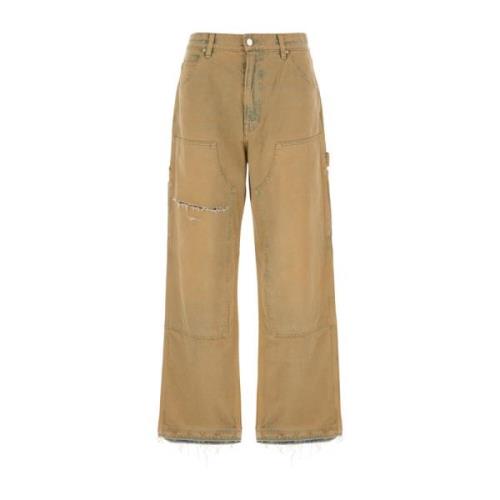 Klassieke Denim Jeans voor Dagelijks Gebruik Amiri , Brown , Dames