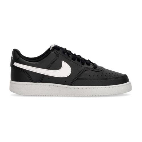 Court Vision Low Sneaker Zwart/Wit Nike , Black , Heren