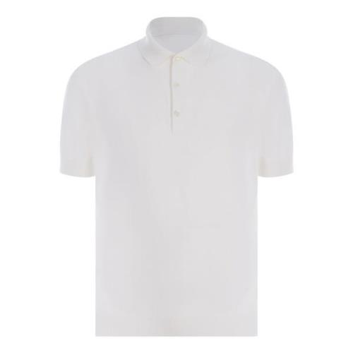 Witte T-shirts en Polos Filippo De Laurentiis , White , Heren