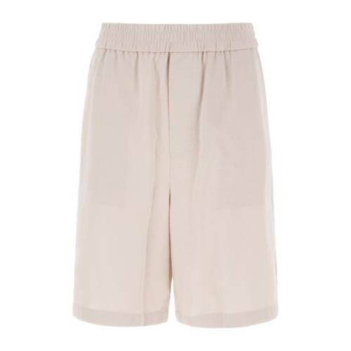 Stijlvolle Bermuda Shorts voor Mannen Ami Paris , Pink , Heren