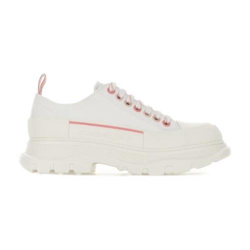 Stijlvolle Sneakers voor Mannen en Vrouwen Alexander McQueen , White ,...