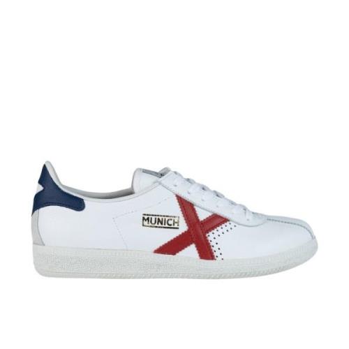 Retro Shell Sole Sneakers Munich , White , Heren