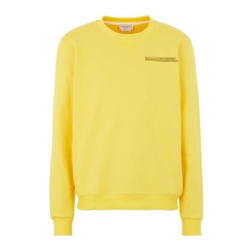 Grafische Jubileum Sweater Ballantyne , Yellow , Heren