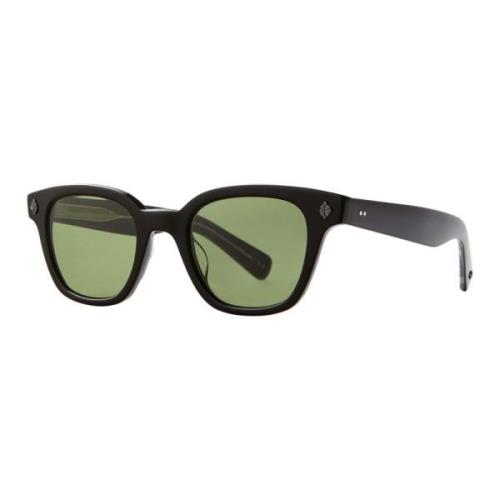 Black/Pure Green Naples Sun Sunglasses Garrett Leight , Black , Unisex