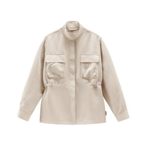 Jackets Woolrich , Beige , Dames