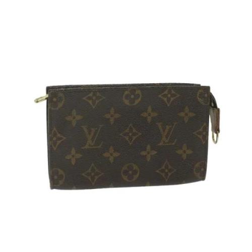 Pre-owned Canvas louis-vuitton-bags Louis Vuitton Vintage , Brown , Da...