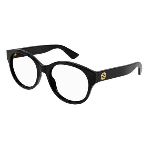 Black Eyewear Frames Gg1580O Gucci , Black , Unisex