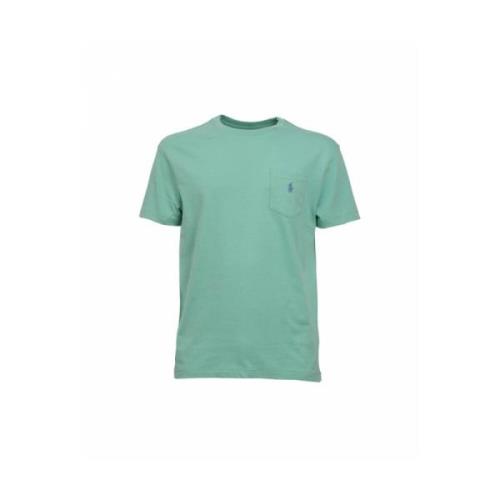 Korte Mouw T-shirt Polo Ralph Lauren , Green , Heren