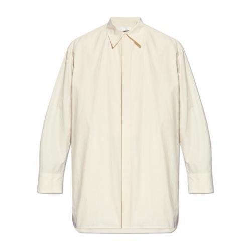 Oversized shirt Jil Sander , Beige , Heren