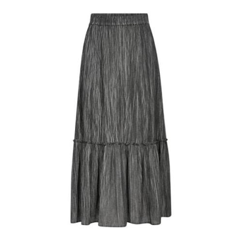 Softcc Dye Gypsy Rok Antraciet Co'Couture , Gray , Dames