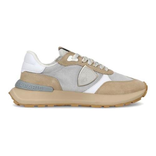 Glamoureuze Antibes Sneaker Philippe Model , Beige , Dames