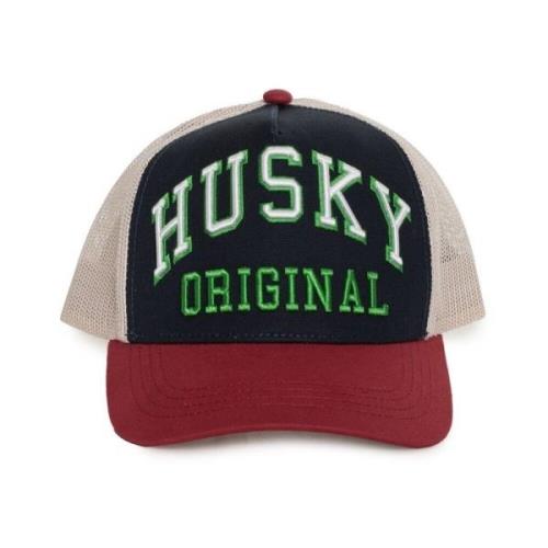 Multicolor Logo Baseballpet Husky Original , Multicolor , Heren