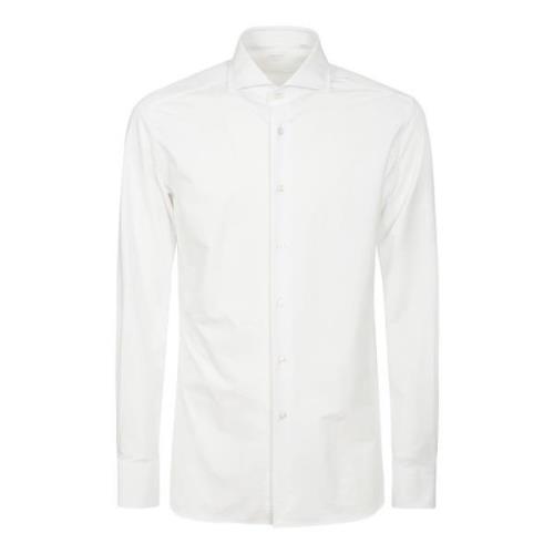 Wit Overhemd Regular Fit Kraag Manchetten Xacus , White , Heren