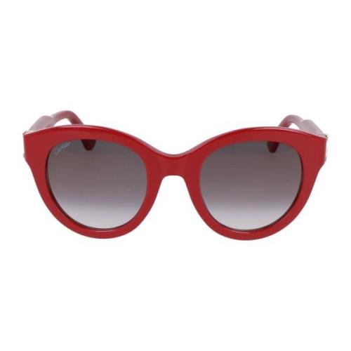 Stijlvolle zonnebril Model 0436S Cartier , Red , Dames