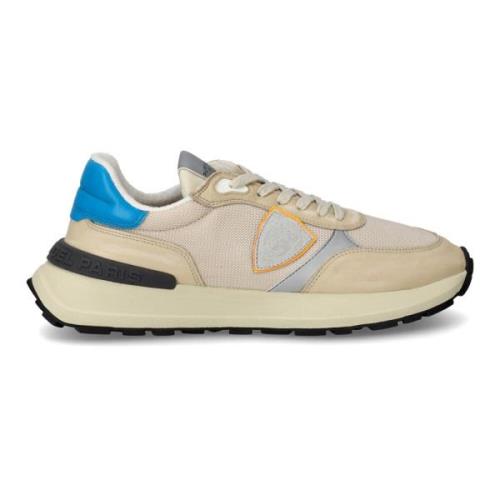 Vintage Racing Style Sneaker Philippe Model , Multicolor , Heren