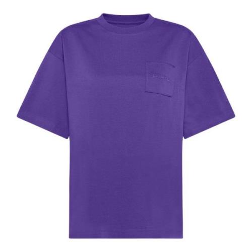 Monique Essence Paarse Katoenen T-shirt Philippe Model , Purple , Dame...