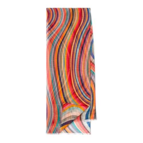 Swirl Sjaal PS By Paul Smith , Multicolor , Dames