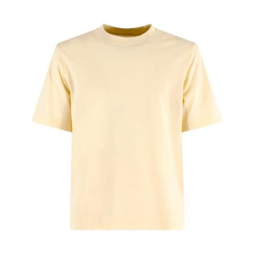 Gele Jersey T-Shirt Regular Fit Circolo 1901 , Yellow , Heren