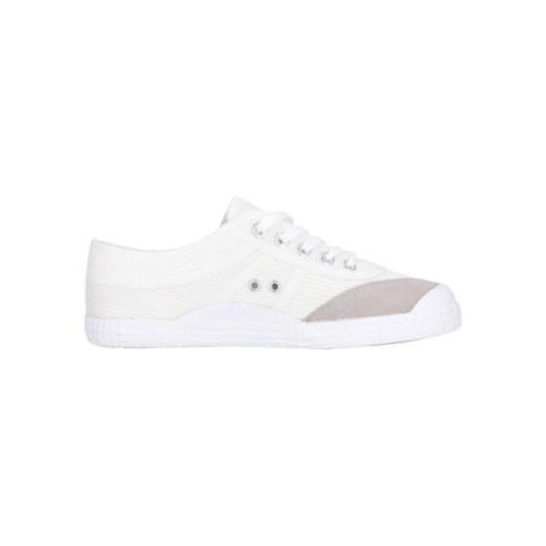 Corduroy Schoen Wit Minimalistisch Stijlvol Kawasaki , White , Dames