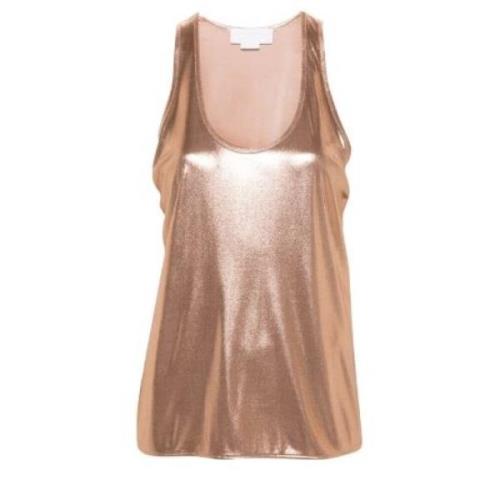 Stijlvolle Top voor Vrouwen Genny , Beige , Dames