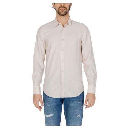 Lange mouwen shirt Lente/Zomer Collectie Antony Morato , Beige , Heren