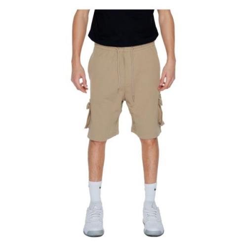 Heren Bermuda Shorts Lente/Zomer Collectie Pharmacy Industry , Beige ,...