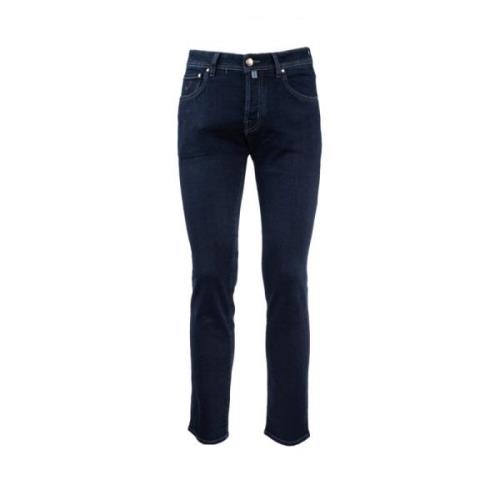 Klassieke Denim Jeans voor Mannen Jacob Cohën , Blue , Heren