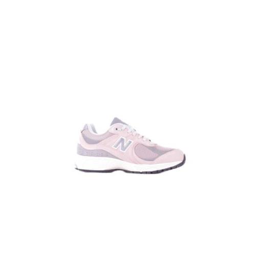 Roze Suède Sneakers Rubberen Zool New Balance , Pink , Dames