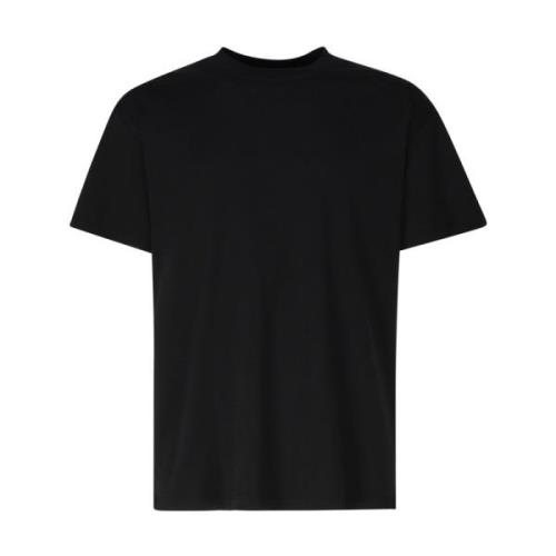 Zwarte T-shirts en Polos Lardini , Black , Heren