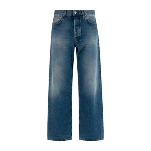 Losse Denim Jeans met Medium Wassing Sunflower , Blue , Heren