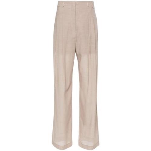 Grijze Broek Pantalone Philosophy di Lorenzo Serafini , Beige , Dames