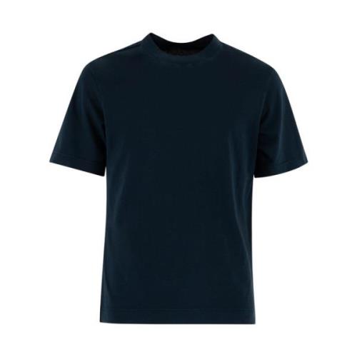 Blauw Jersey Piquet T-Shirt Circolo 1901 , Blue , Heren