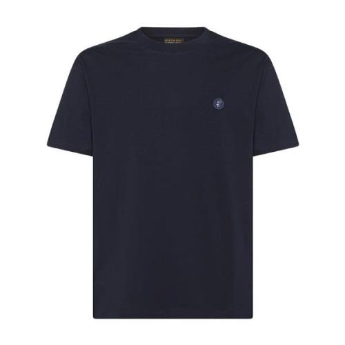 Blauwe T-shirts en Polos Save The Duck , Blue , Heren