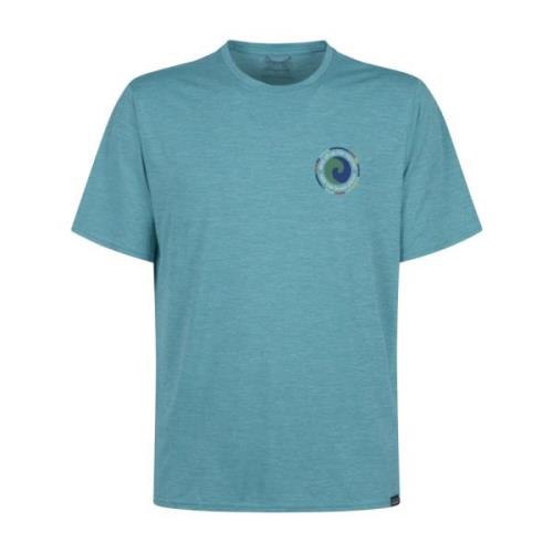 Grafisch Cool Dagelijks Shirt Patagonia , Blue , Heren