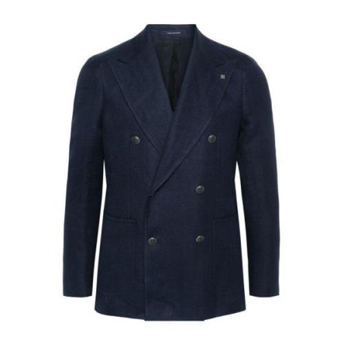 Fashionable Jacket Tagliatore , Blue , Heren